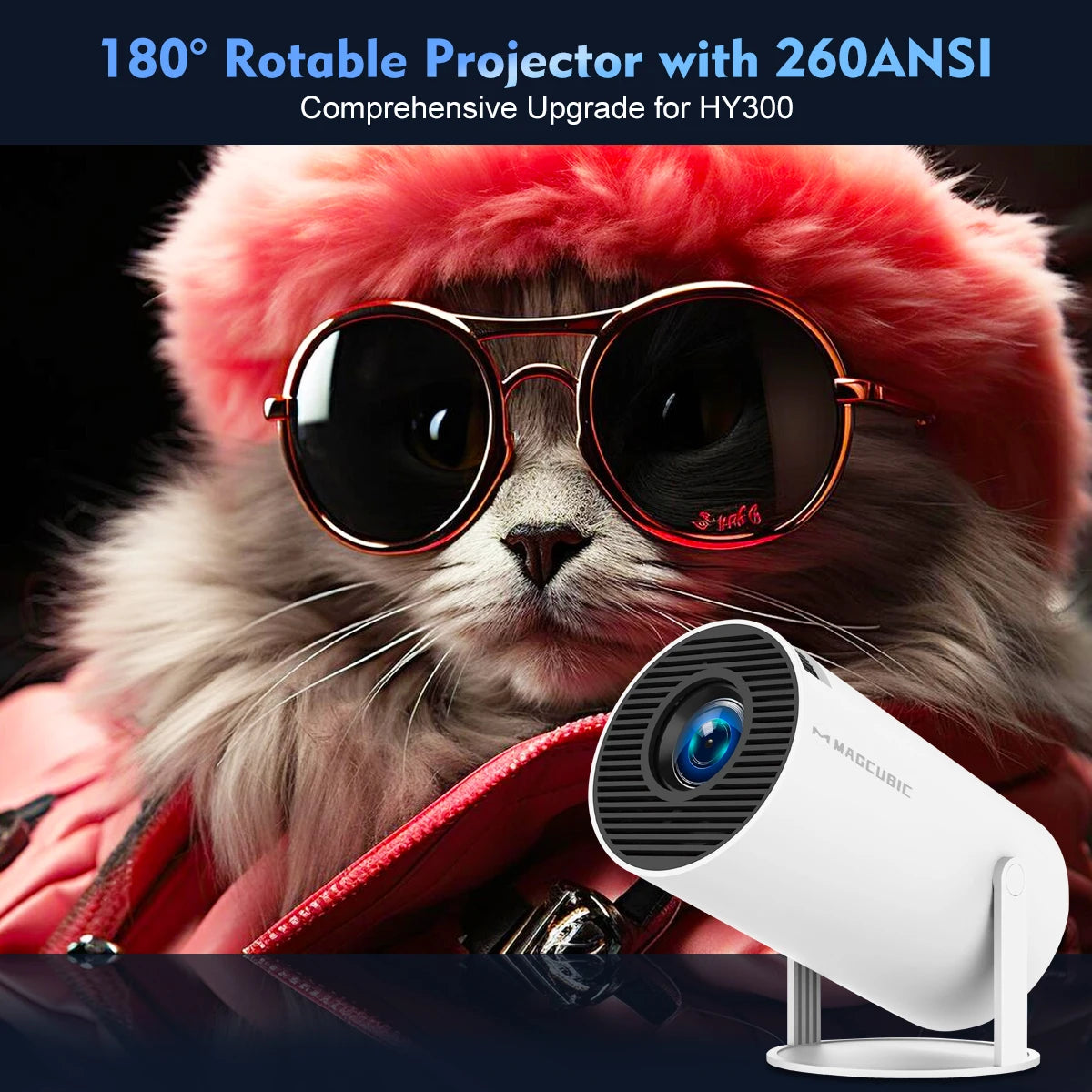 Magcubic HY300 Pro Mini Projector